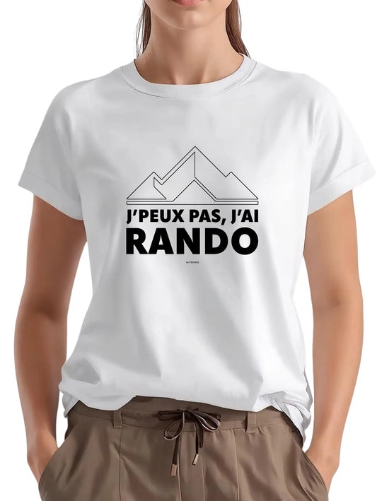 T-shirt J'peux pas j'ai rando