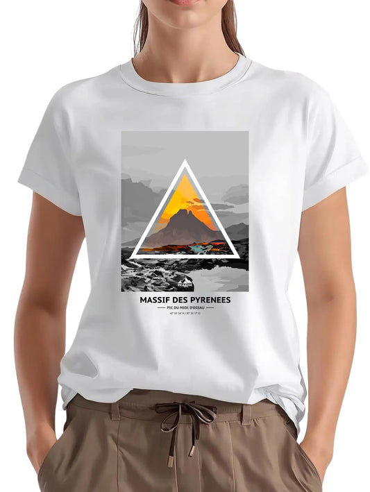 T-shirt Massif des Pyrénées
