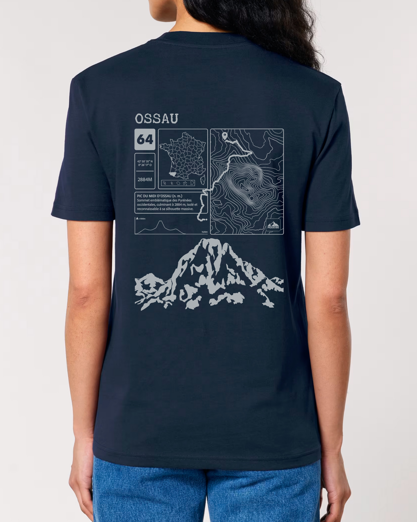 T-shirt Topo Ossau Dos