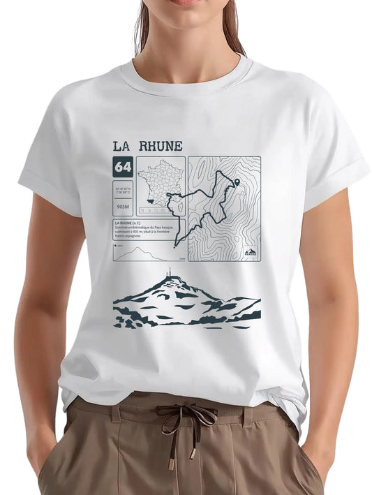 T-shirt Topo La Rhune
