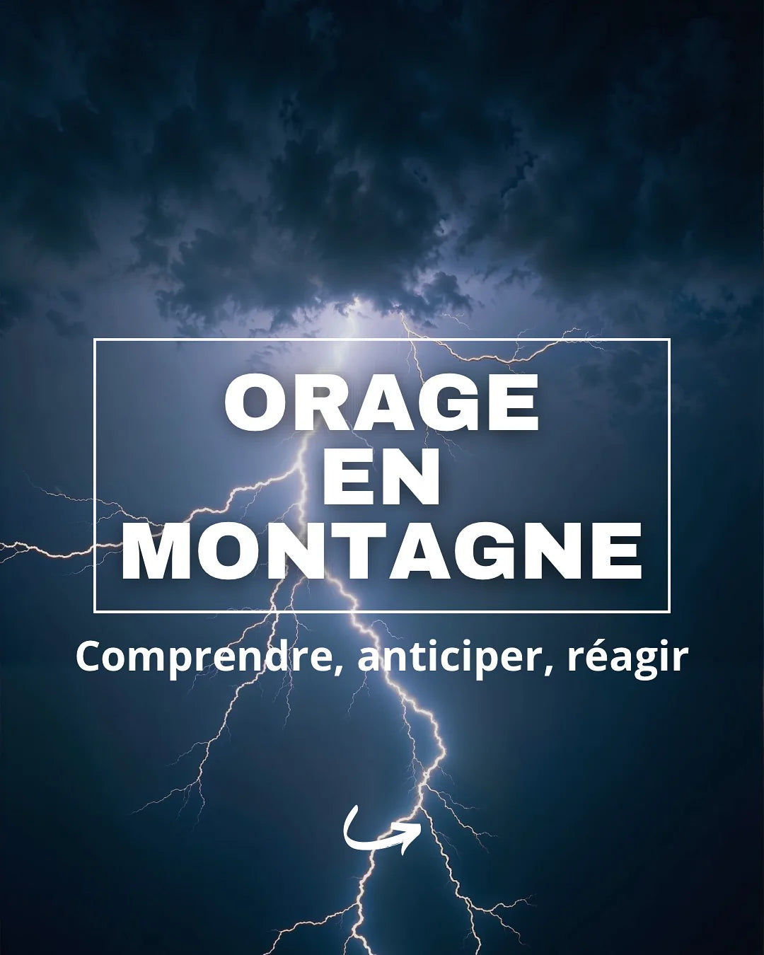 Orage en Montagne