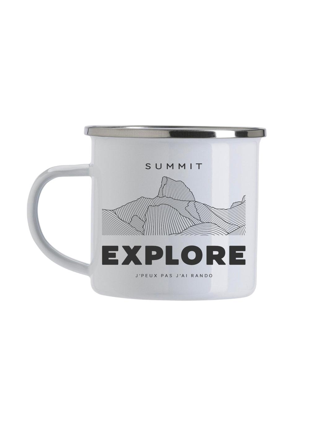 Mug Emaillé Mont Aiguille