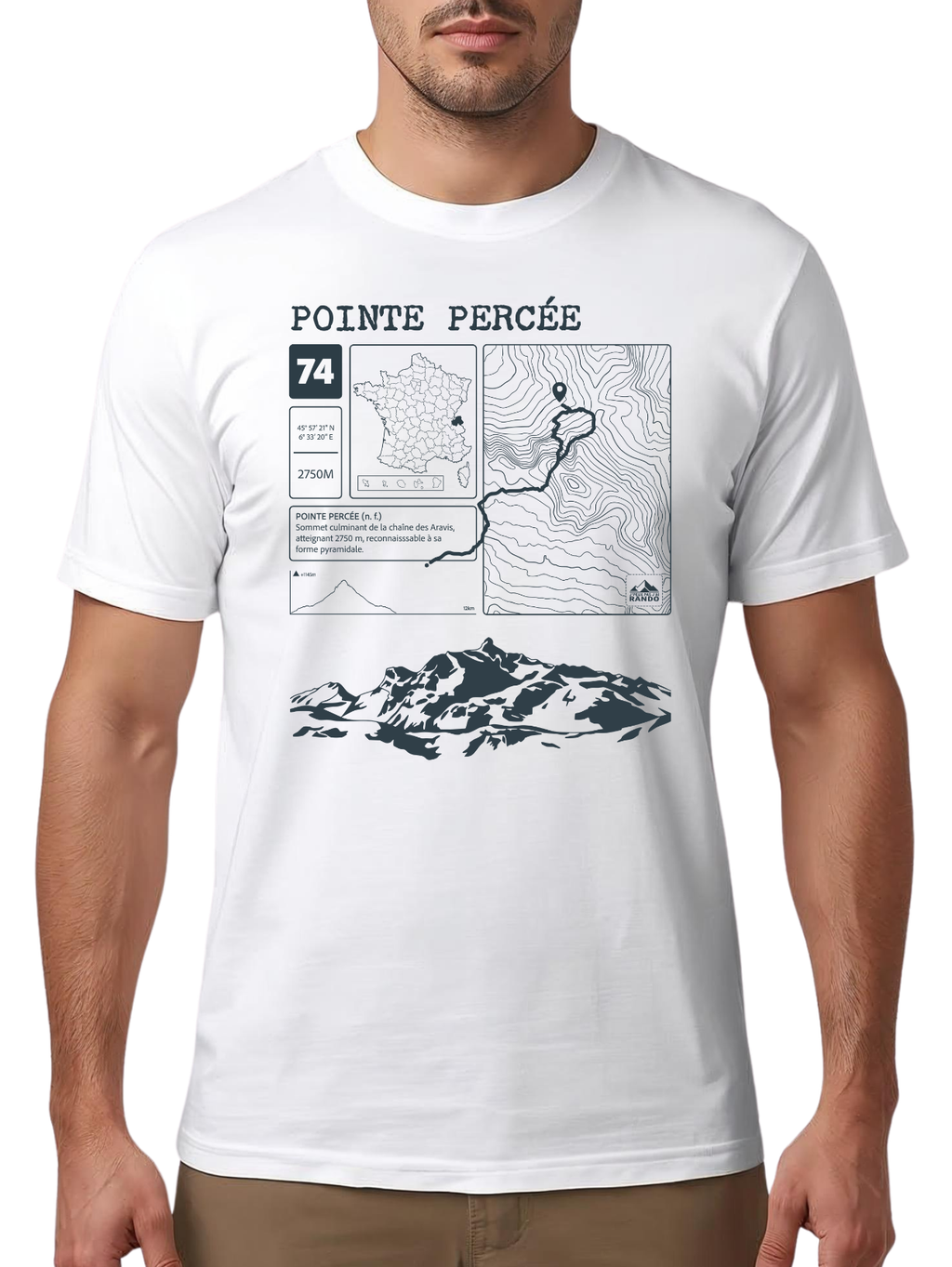 T-shirt Topo Ponte Percée