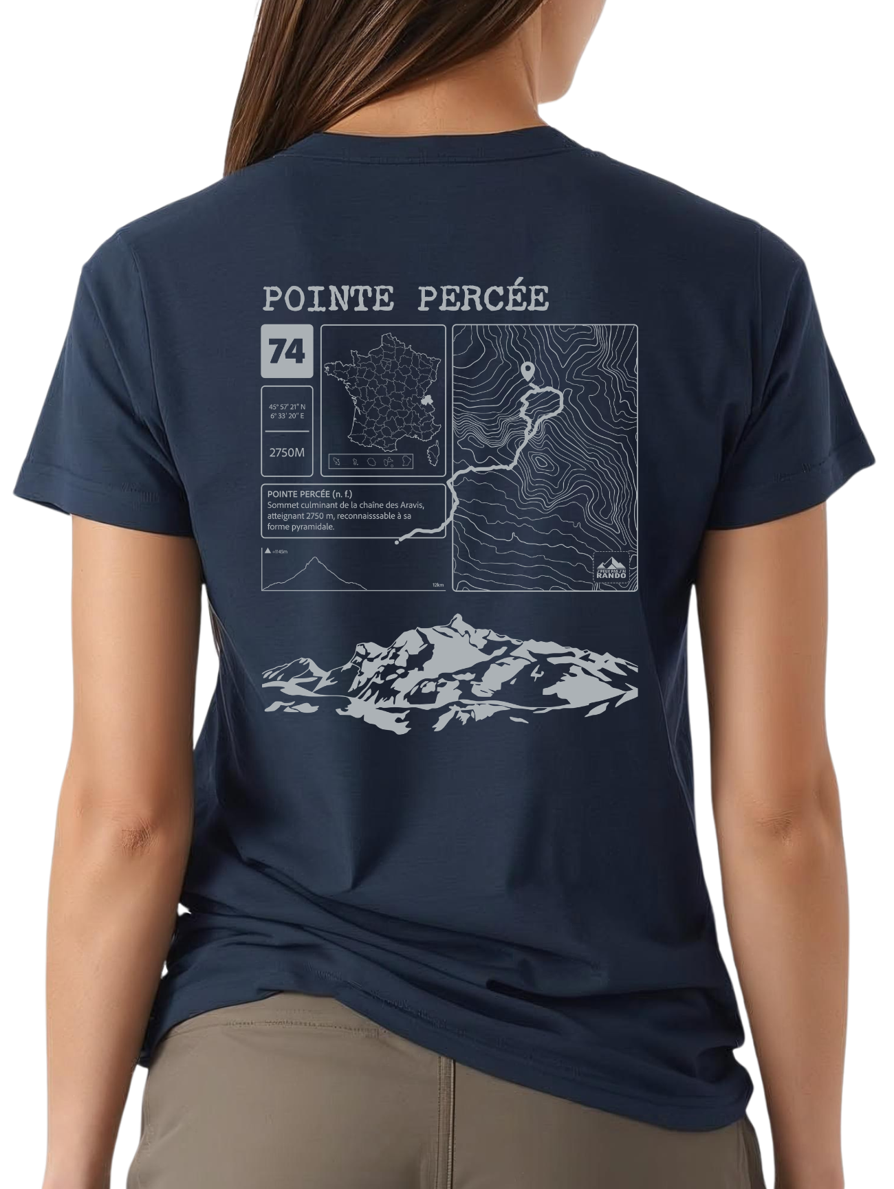 TS Topo Pointe Percée Dos