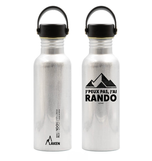 gourde édition J'peux pas j'ai rando https://www.instagram.com/jpeuxpasjairando/

Montagne, randonnée, gourde aluminium, hydratation