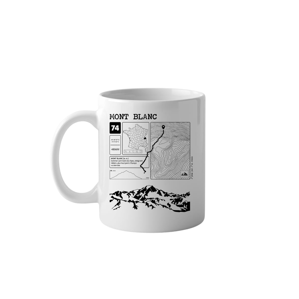 Mug Mont Blanc 74