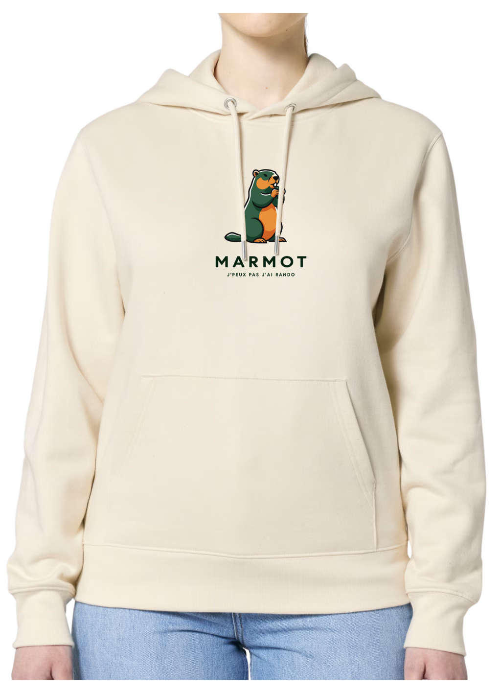 Sweat à Capuche Marmotte