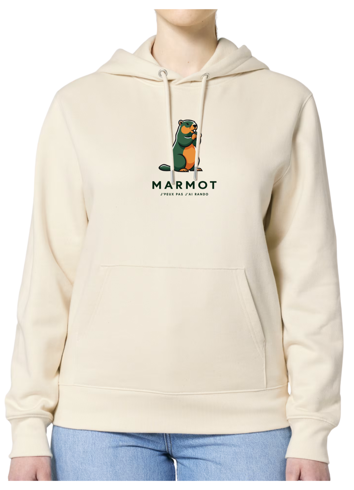 Sweat à Capuche Marmotte