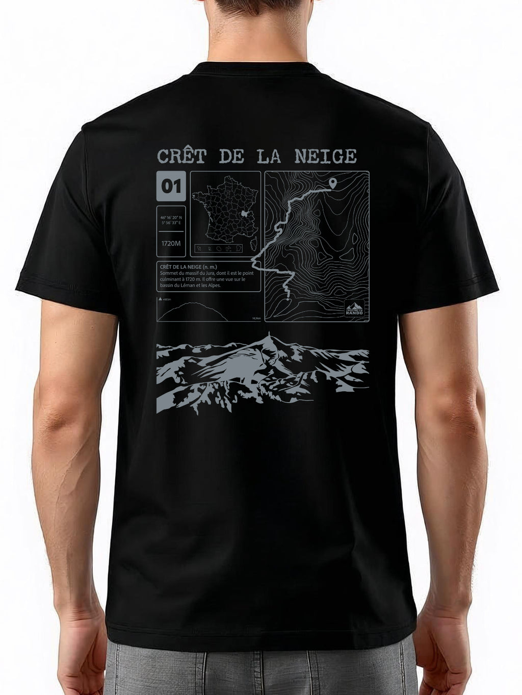 TS Topo Crêt de la Neige Dos