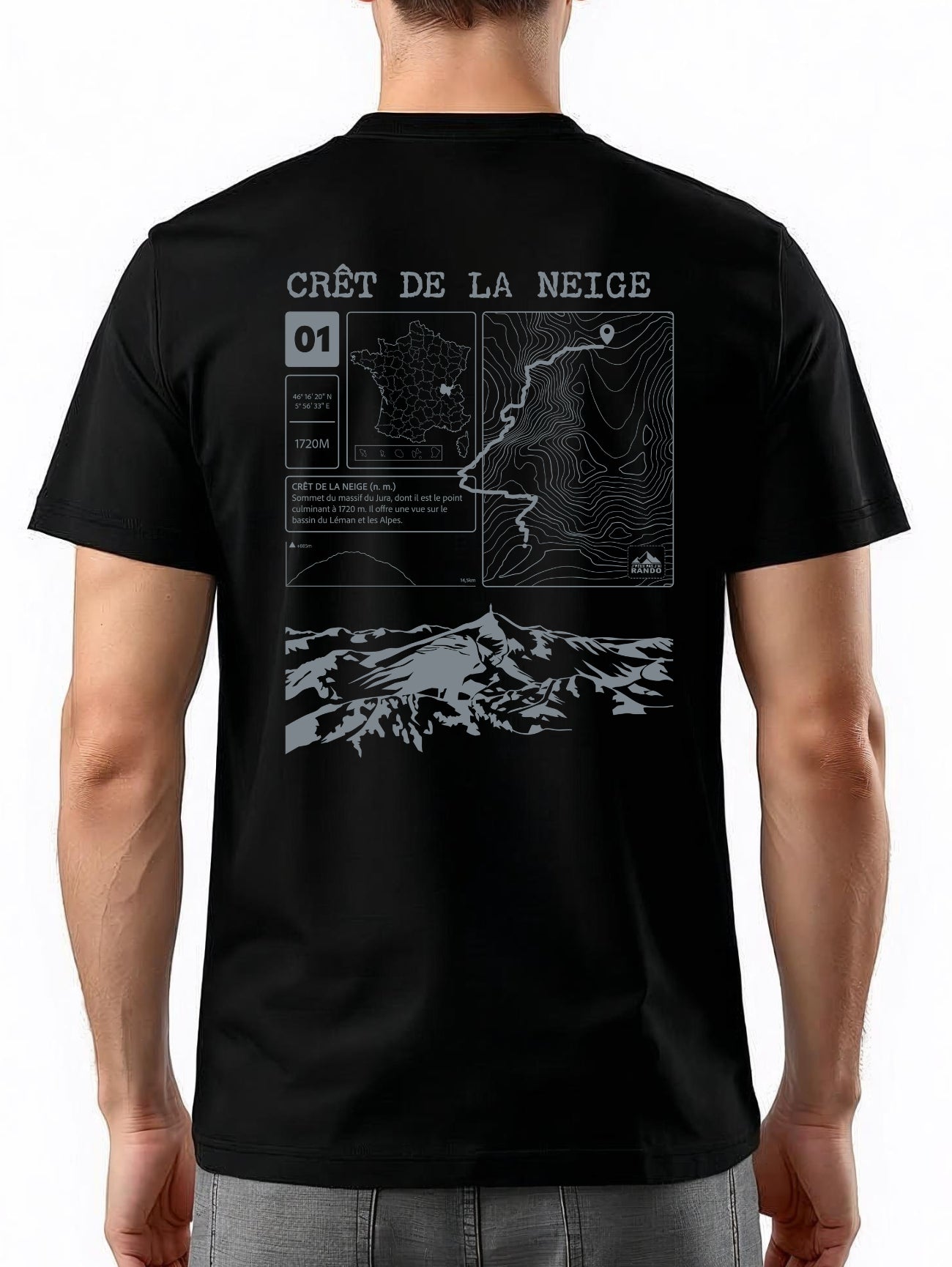 TS Topo Crêt de la Neige Dos