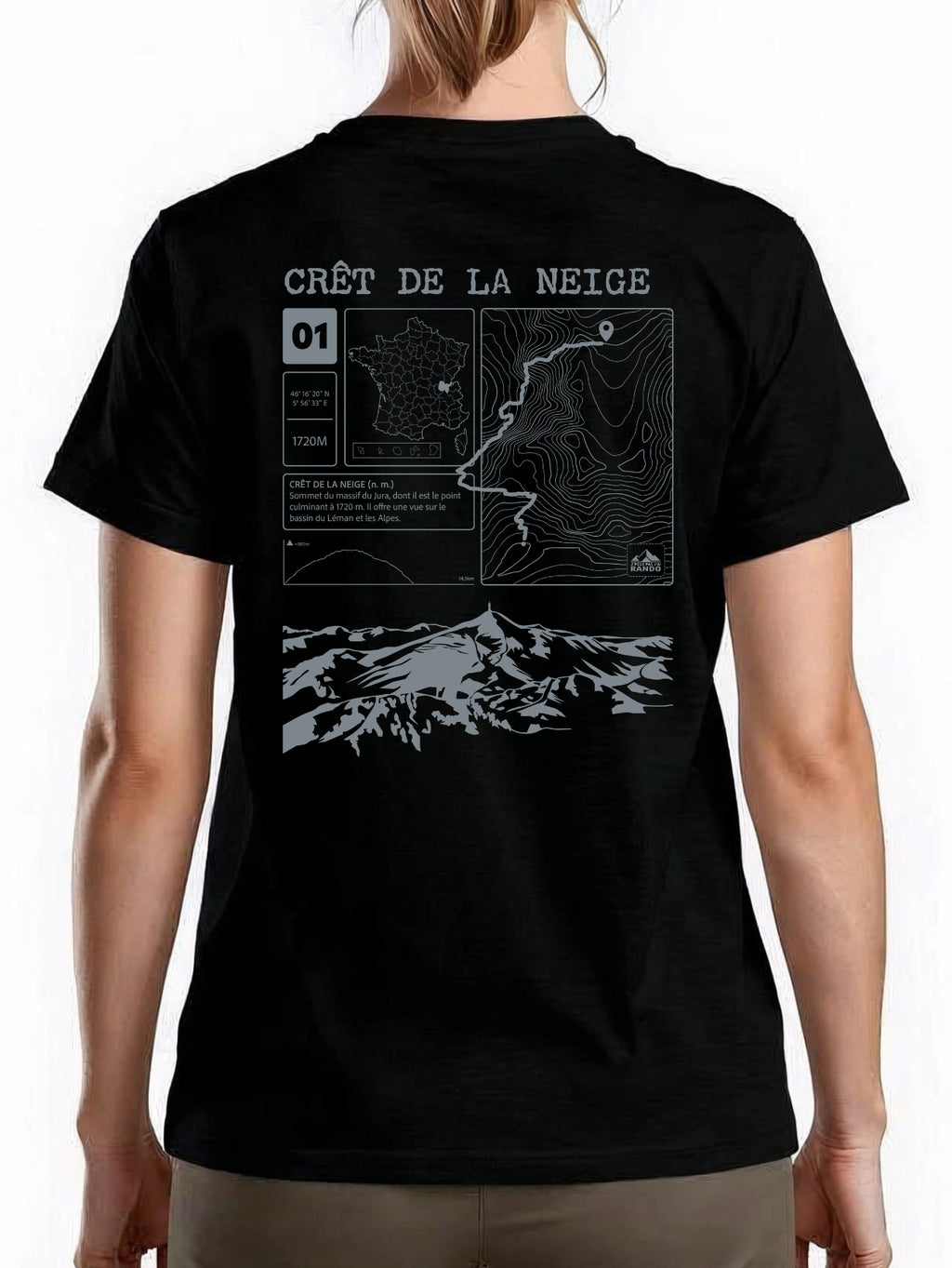 TS Topo Crêt de la Neige Dos