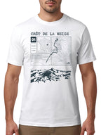T-shirt Topo Crêt de la Neige