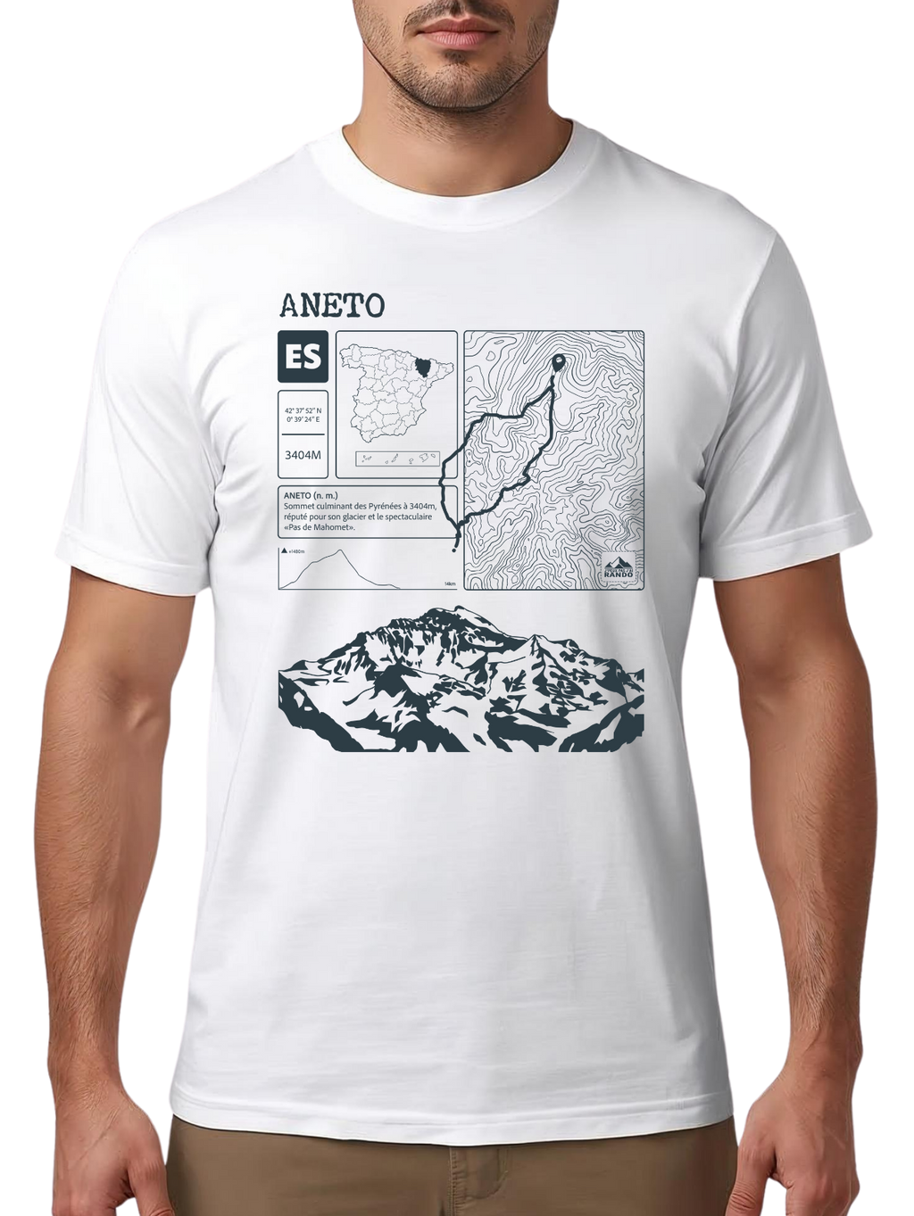T-shirt Topo Aneto