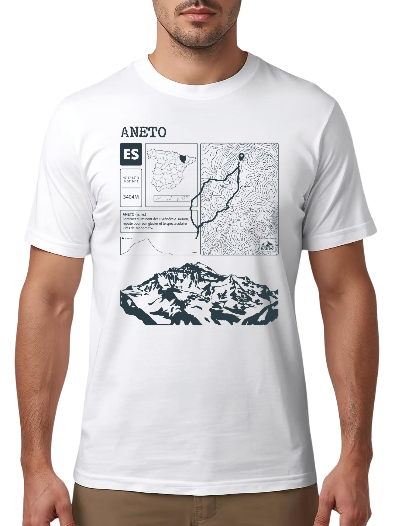 T-shirt Topo Aneto