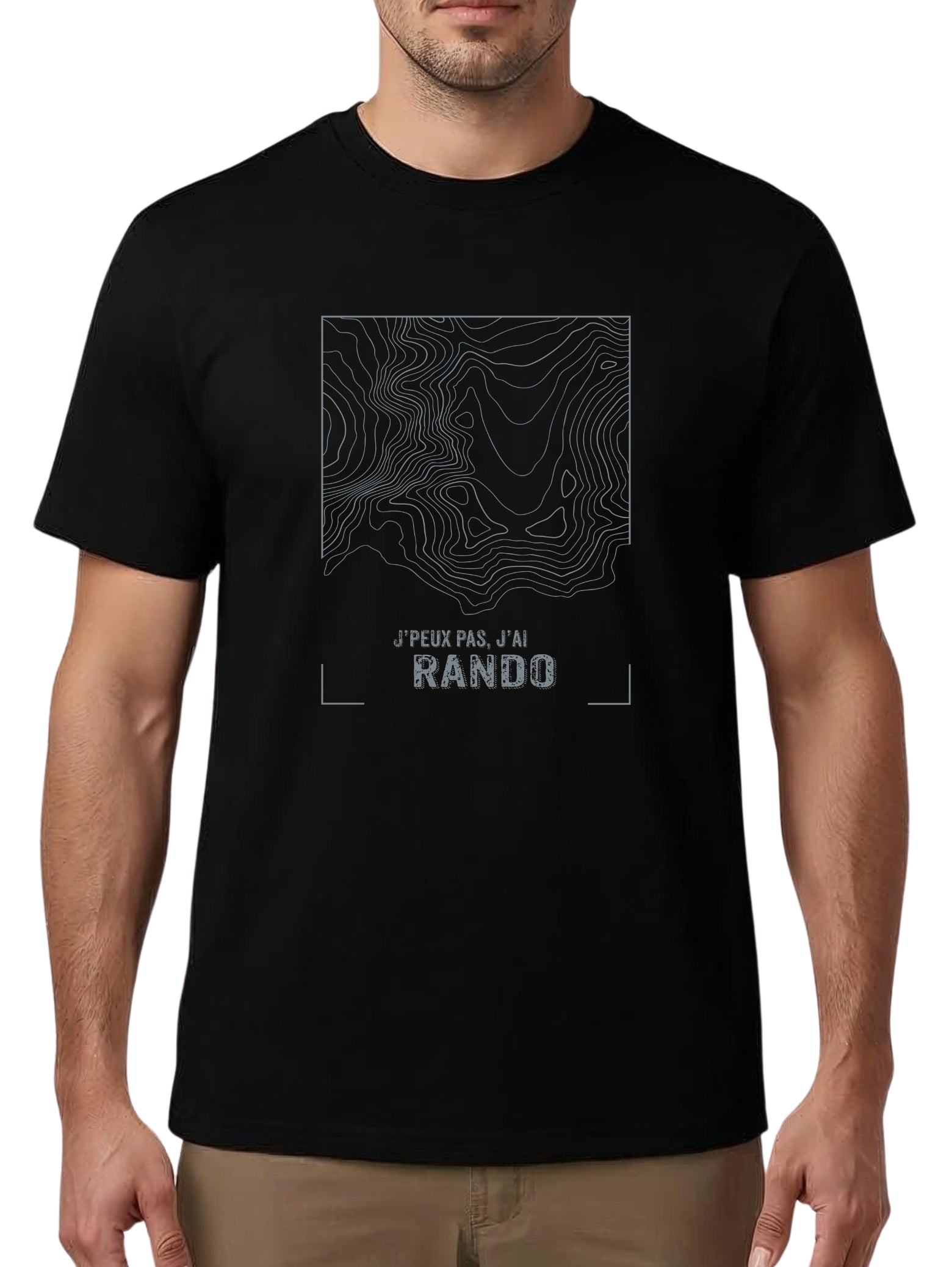 T-Shirt J'peux pas j'ai rando courbe