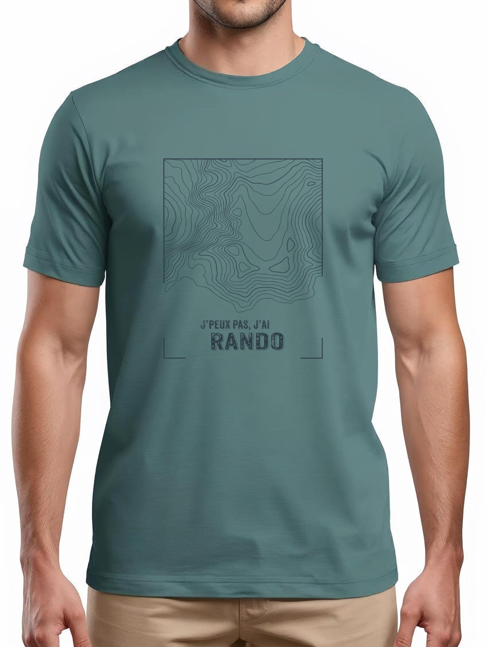 T-Shirt J'peux pas j'ai rando courbe