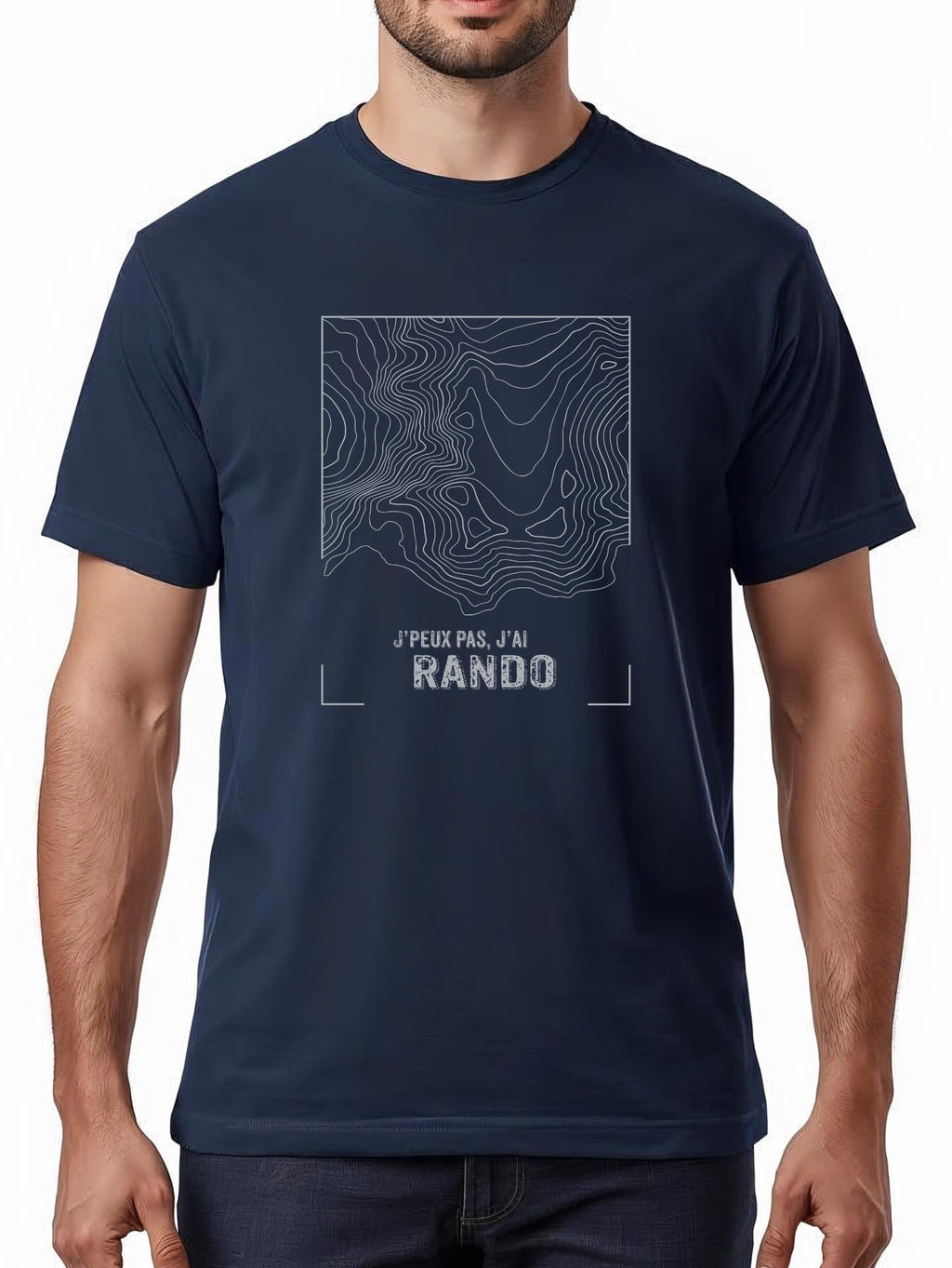 T-Shirt J'peux pas j'ai rando courbe