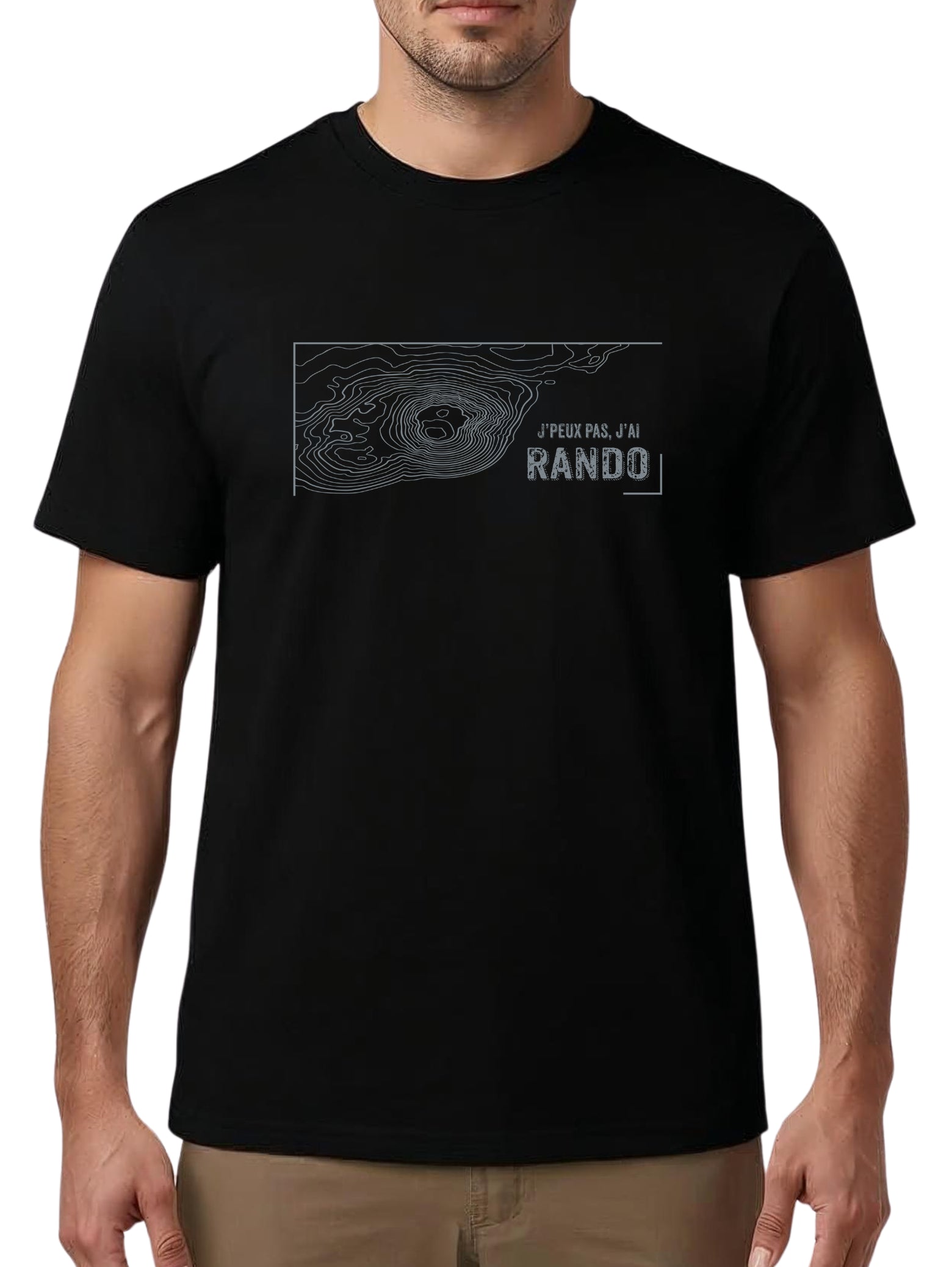 T-Shirt J'peux pas j'ai rando courbe
