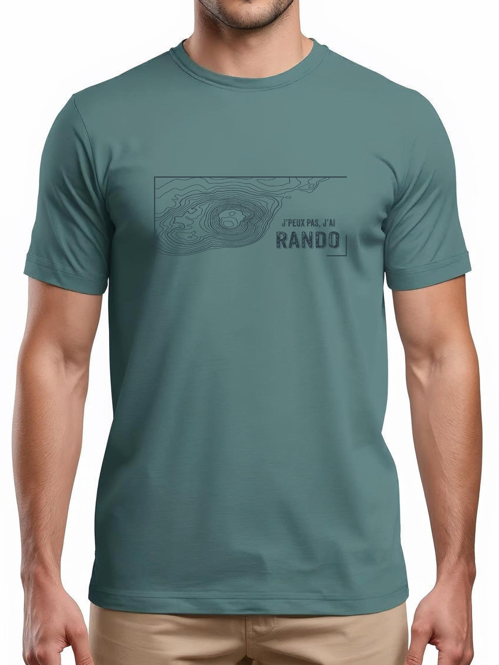 T-Shirt J'peux pas j'ai rando courbe