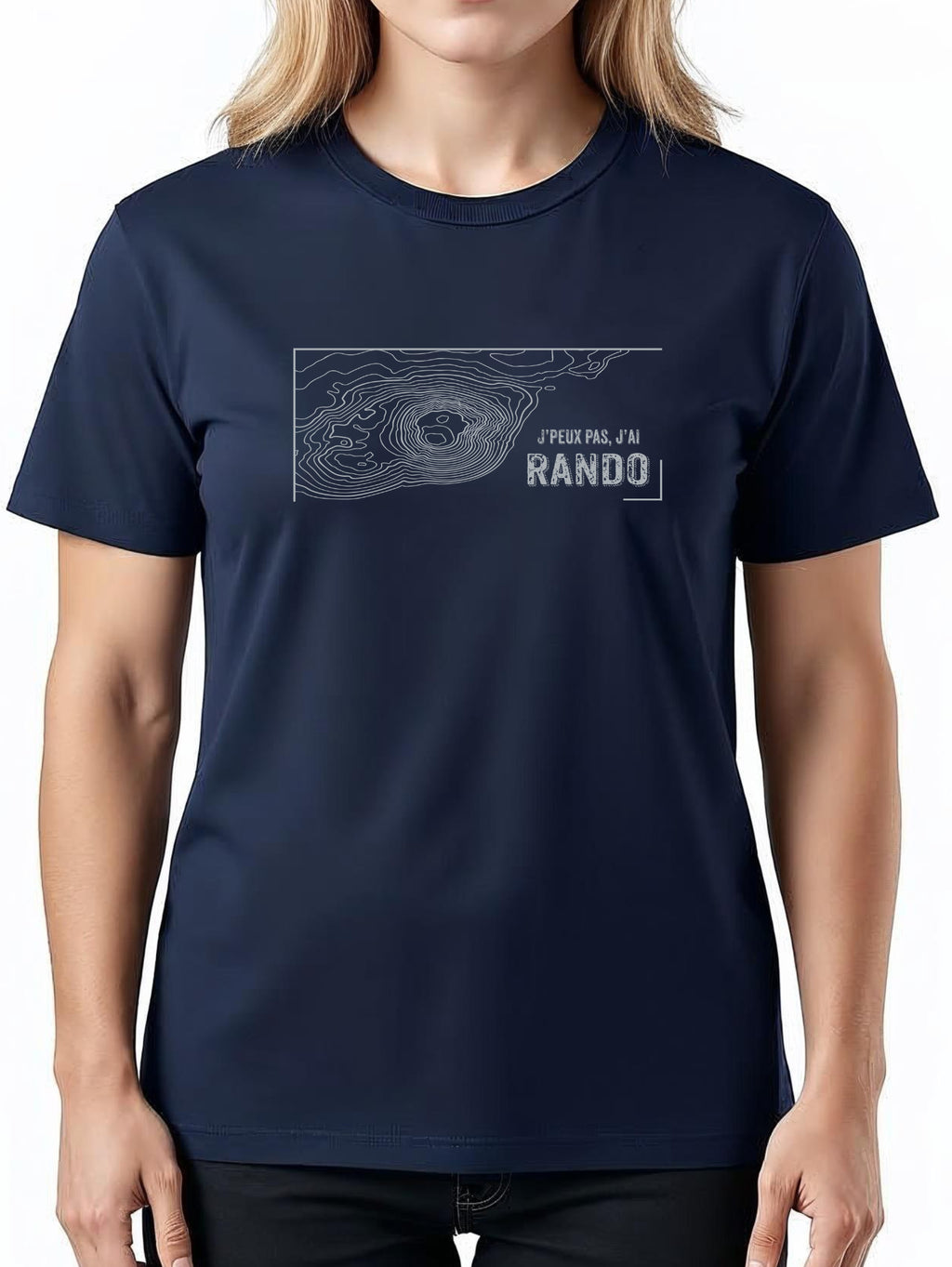 T-Shirt J'peux pas j'ai rando courbe
