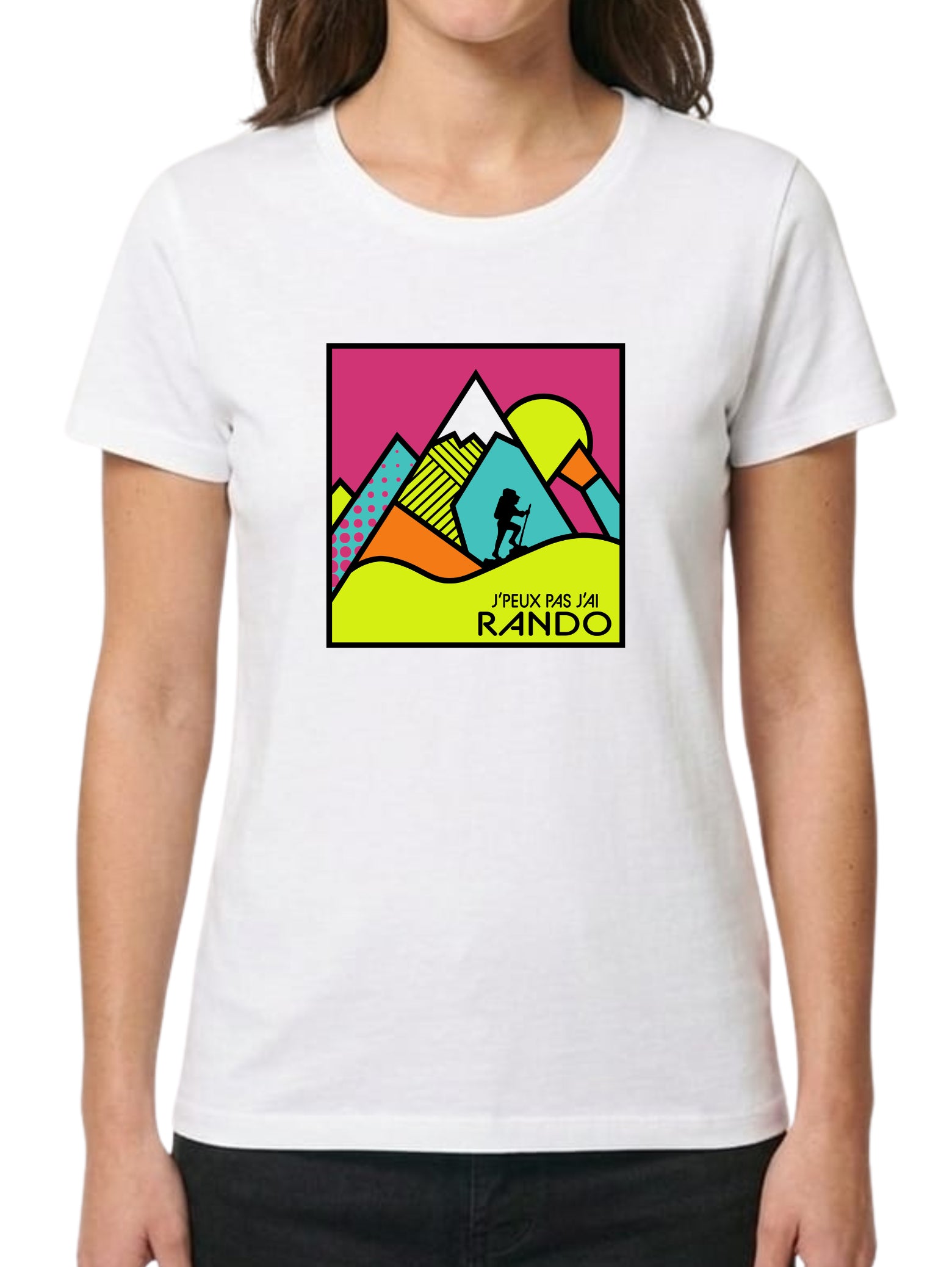 T-Shirt POP J'peux pas j'ai rando Limited