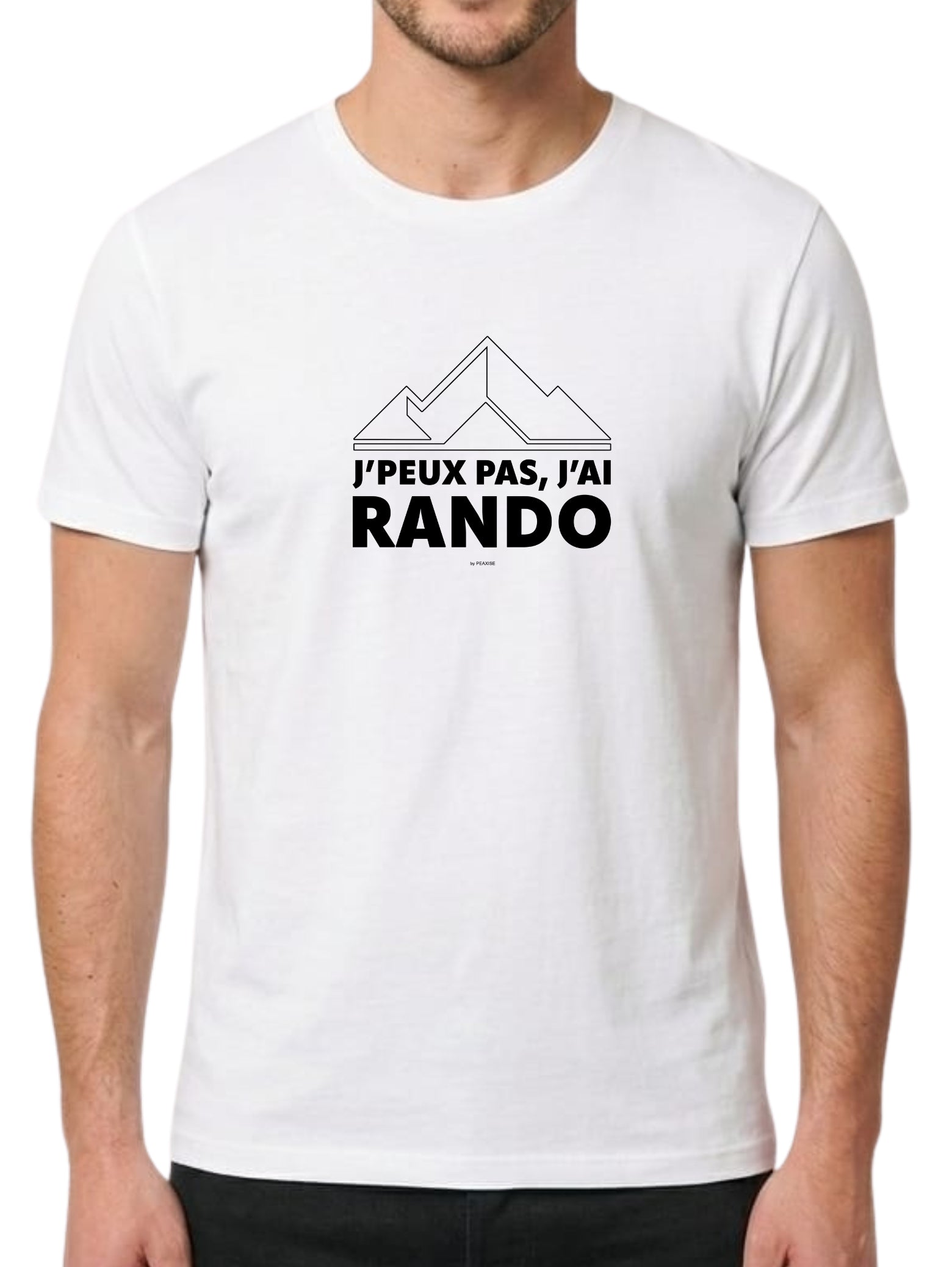 T-shirt Pure Outline J'peux pas j'ai rando - Collection signature Peaxise
