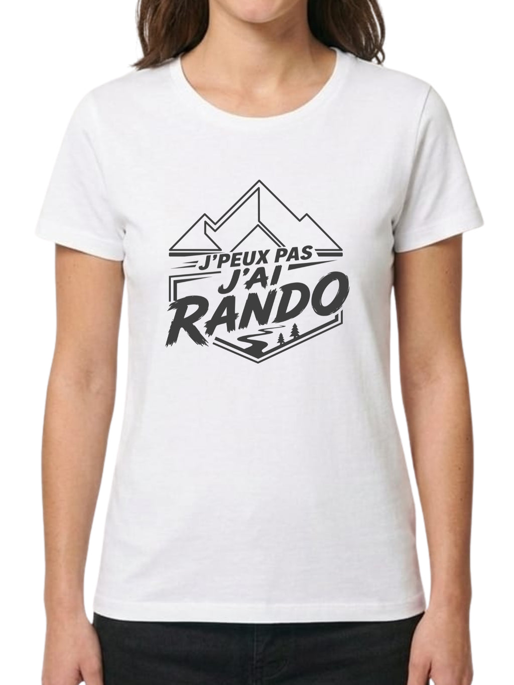 T-shirt J'peux pas j'ai rando TEAM by Peaxise, esprit randonnée