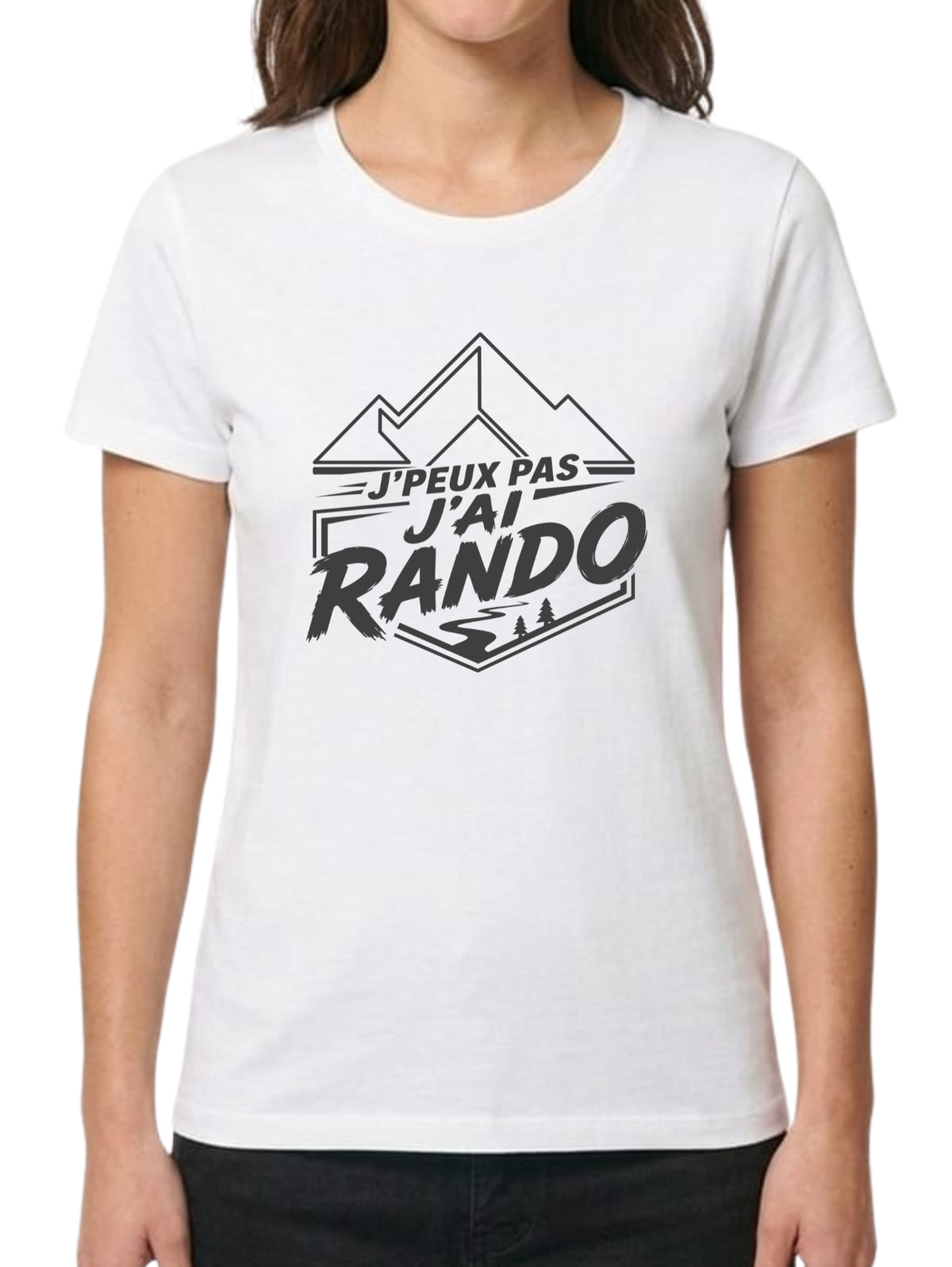 T-shirt J'peux pas j'ai rando TEAM by Peaxise, esprit randonnée