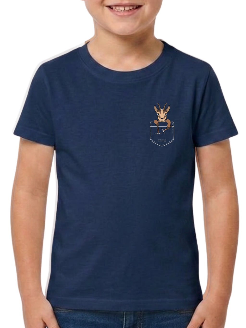 T-shirt enfant Isard J'peux pas j'ai rando by Peaxise