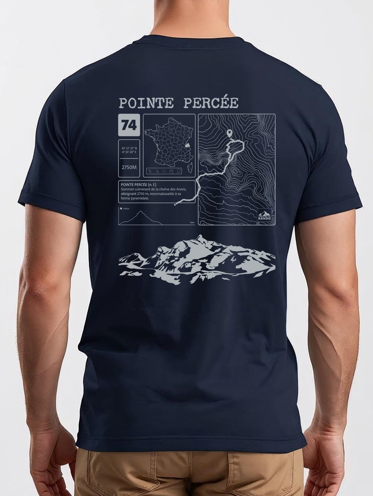 TS Topo Pointe Percée Dos