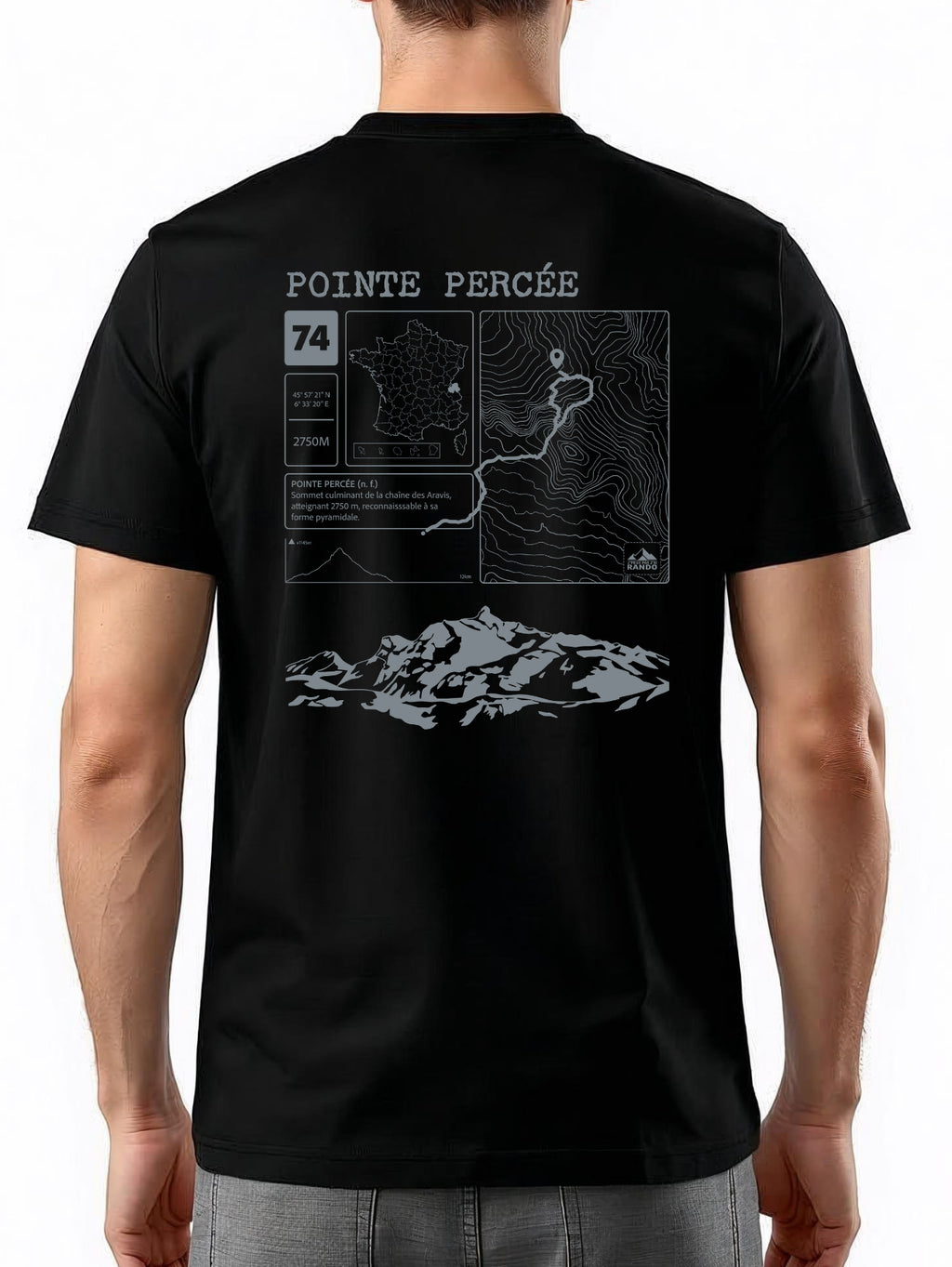 TS Topo Pointe Percée Dos