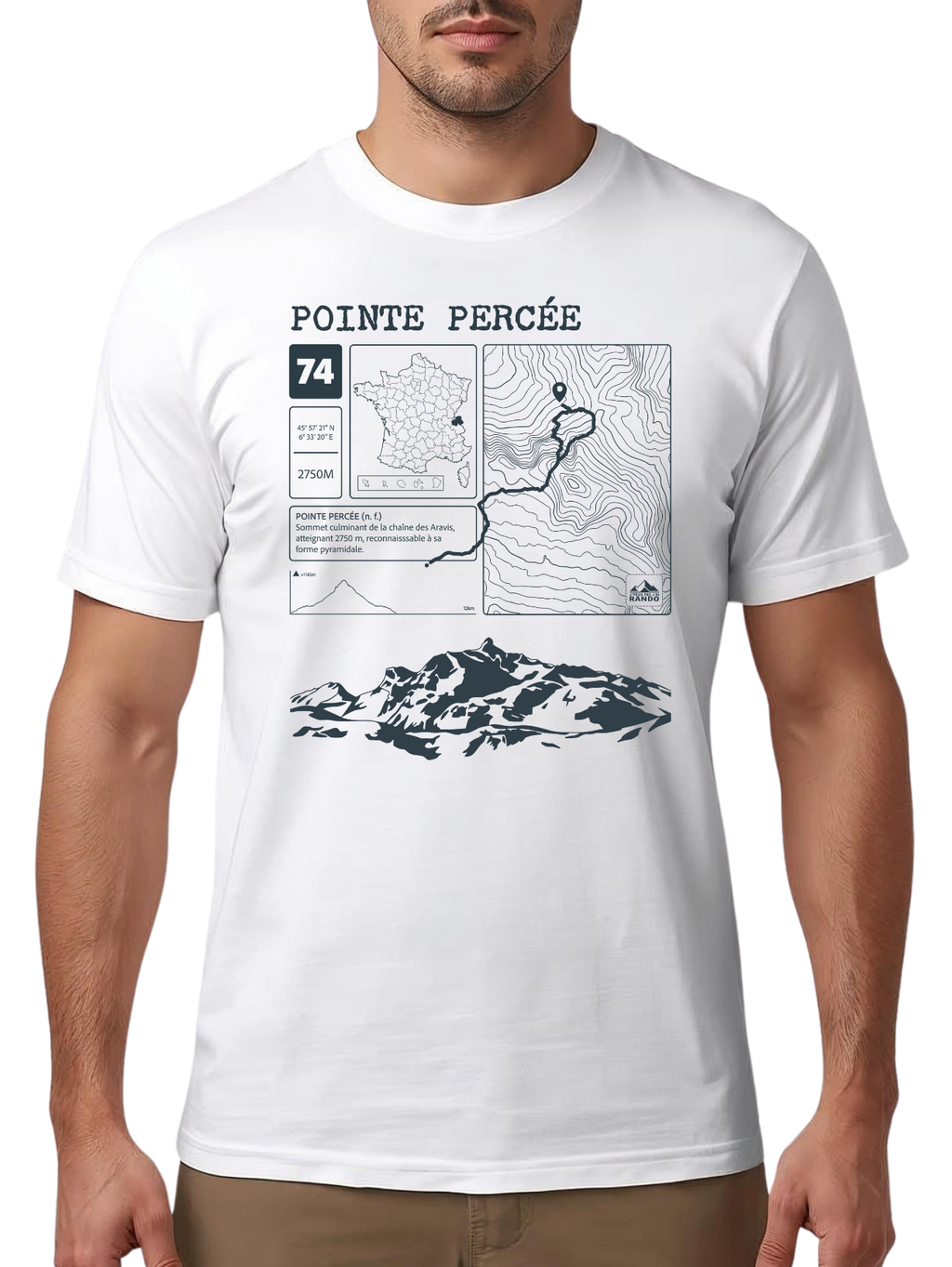 T-shirt Topo Ponte Percée