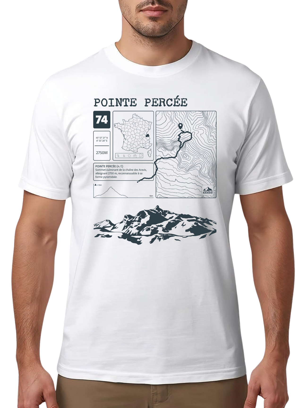 T-shirt Topo Ponte Percée