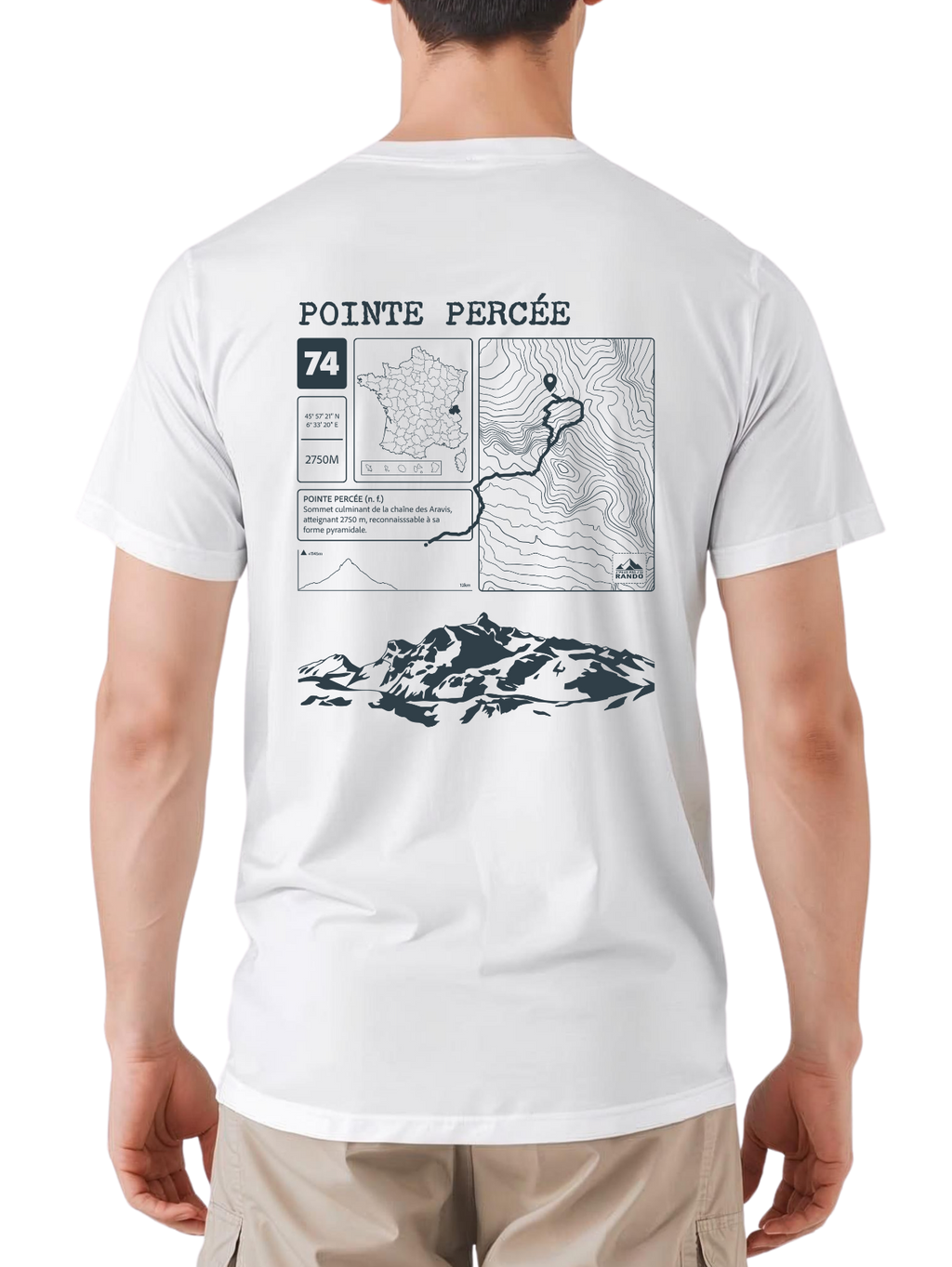 TS Topo Pointe Percée Dos