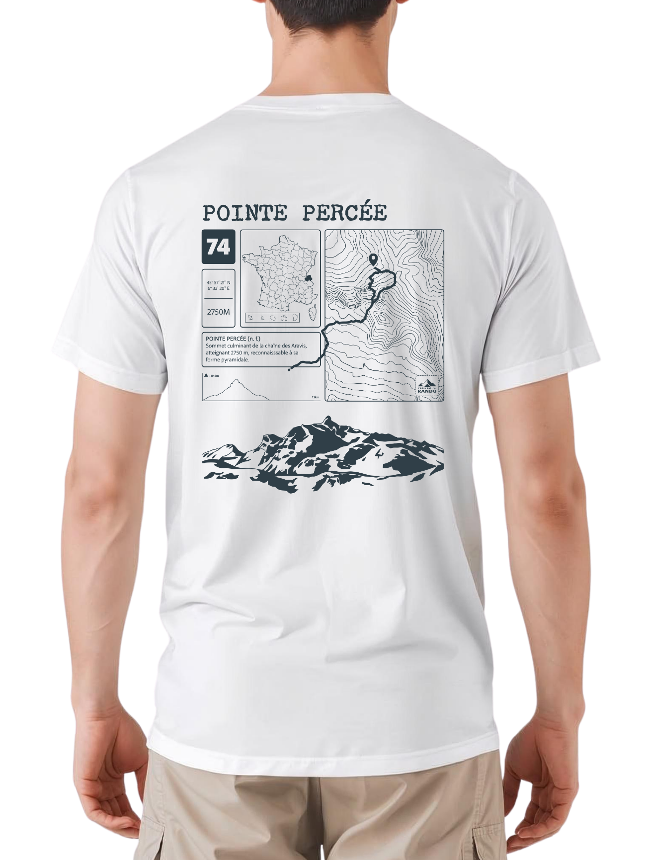 TS Topo Pointe Percée Dos