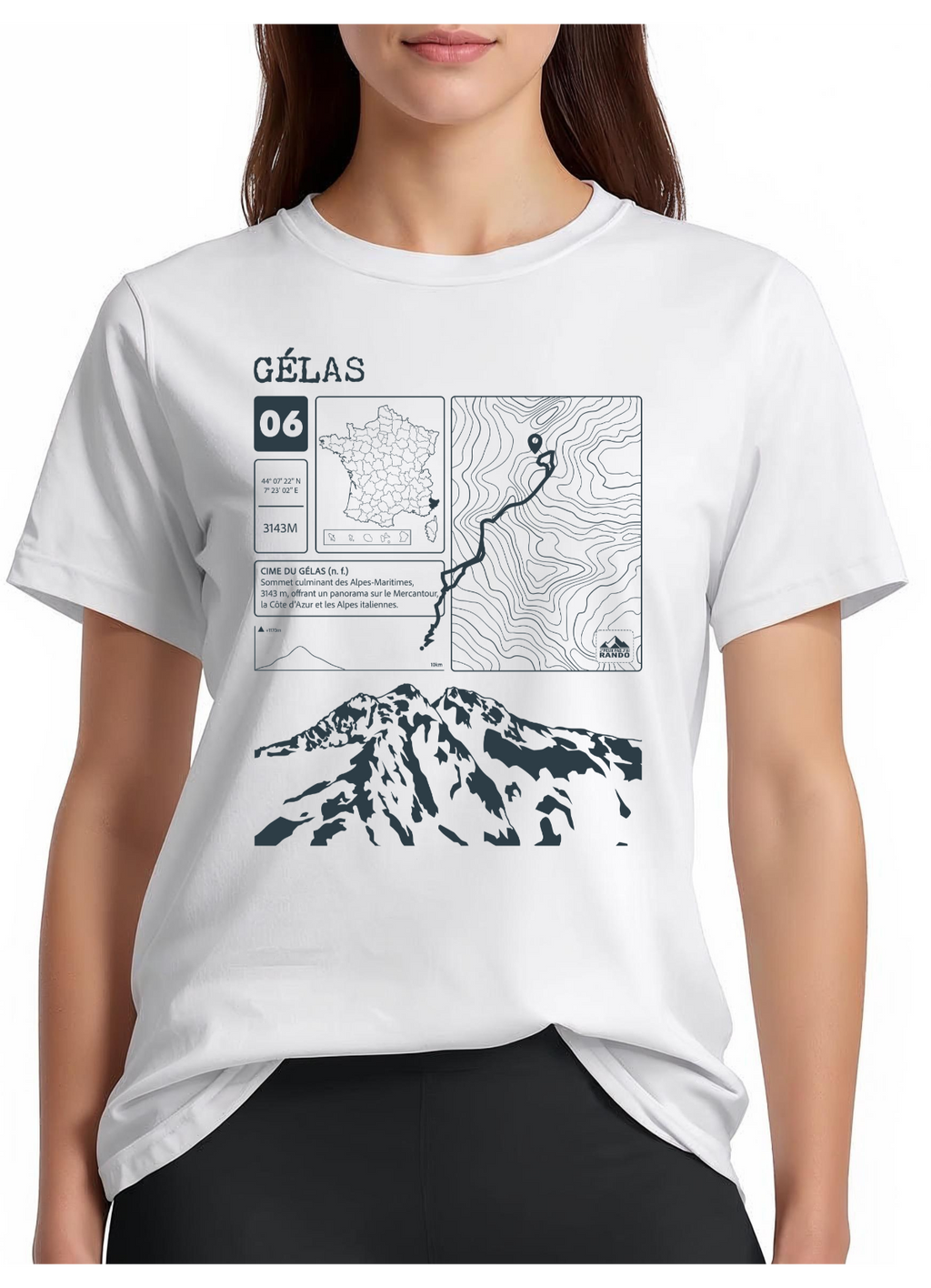 T-shirt Topo Gélas