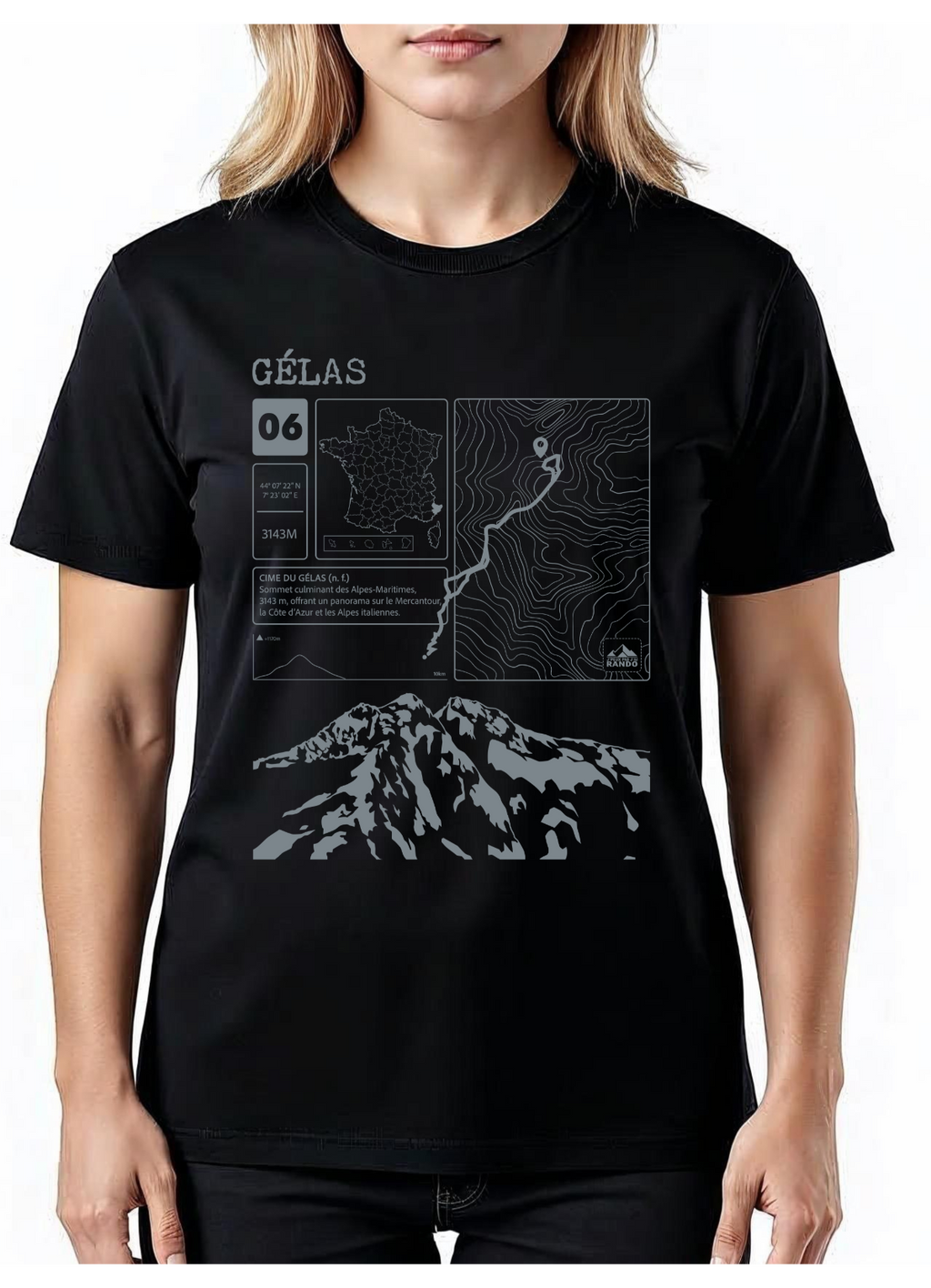 T-shirt Topo Gélas