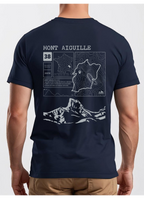 T-shirt Topo Mont Aiguille Dos