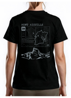T-shirt Topo Mont Aiguille Dos