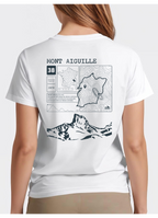 T-shirt Topo Mont Aiguille Dos