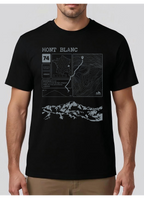 T-shirt Topo Mont Blanc