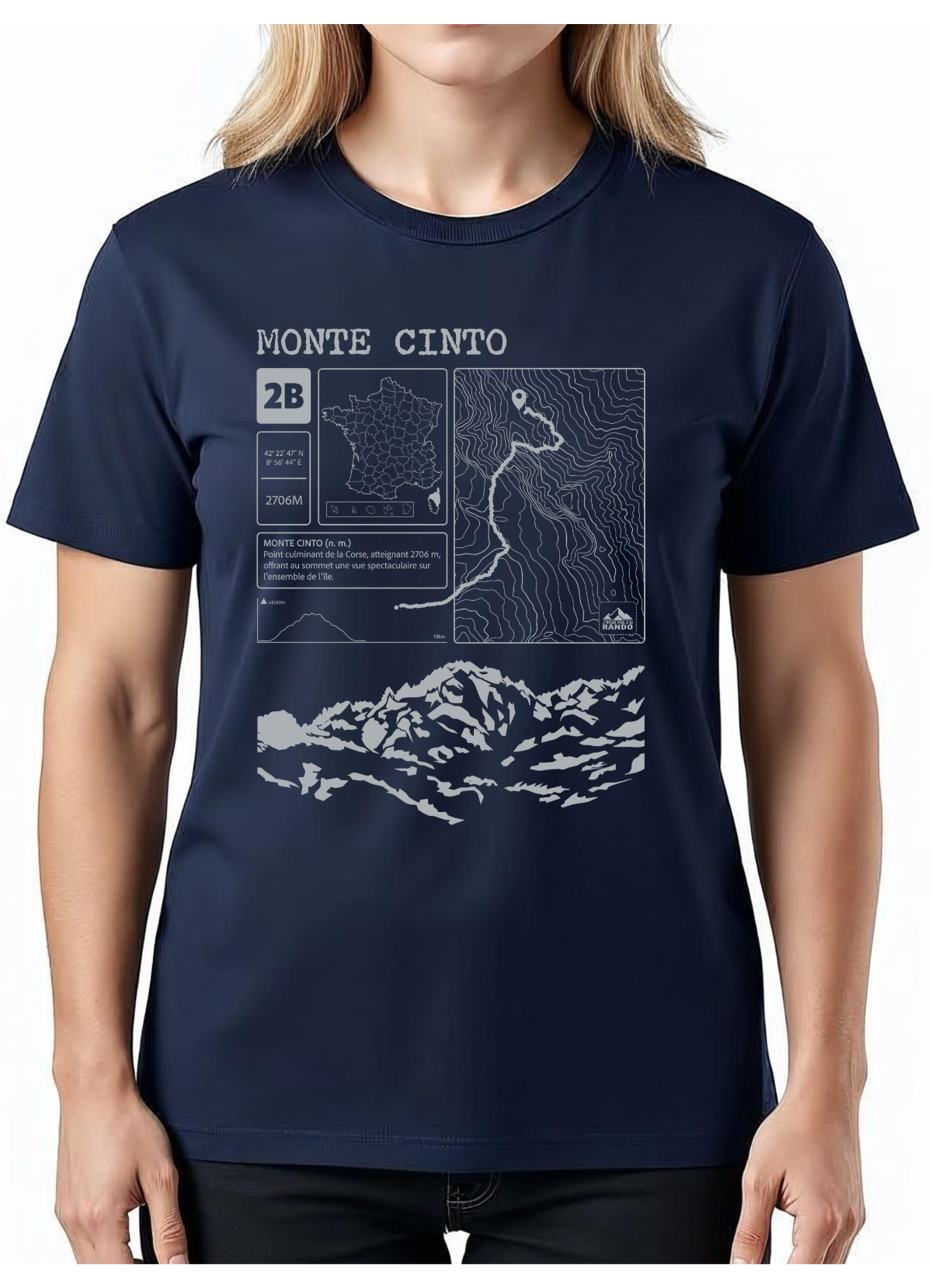 T-shirt Topo Monte Cinto