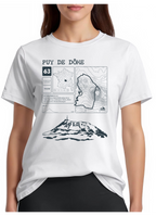 T-shirt Topo Puy de Dôme