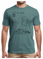 T-shirt Topo Puy de Dôme
