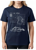 T-shirt Topo Puy de Dôme