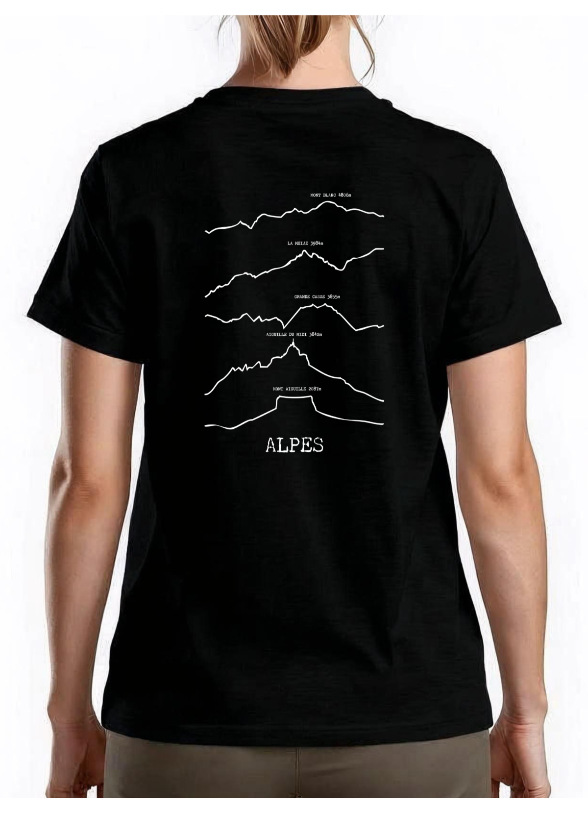 T-Shirt ALPES Contour