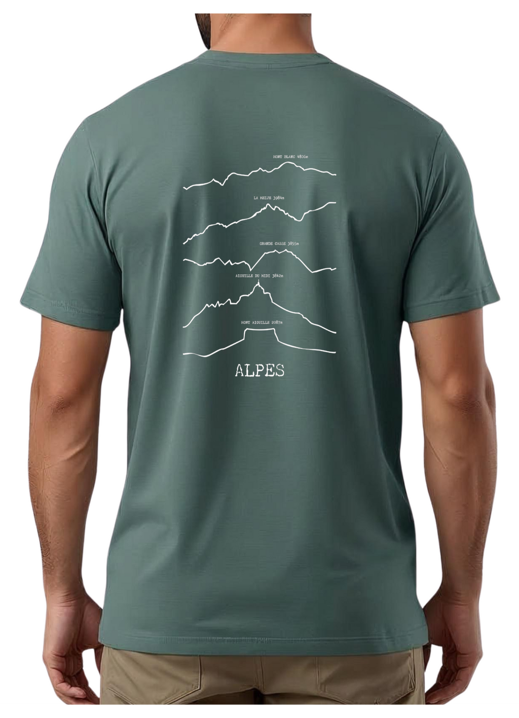 T-Shirt ALPES Contour