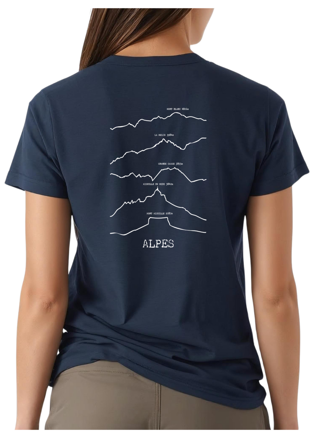 T-Shirt ALPES Contour
