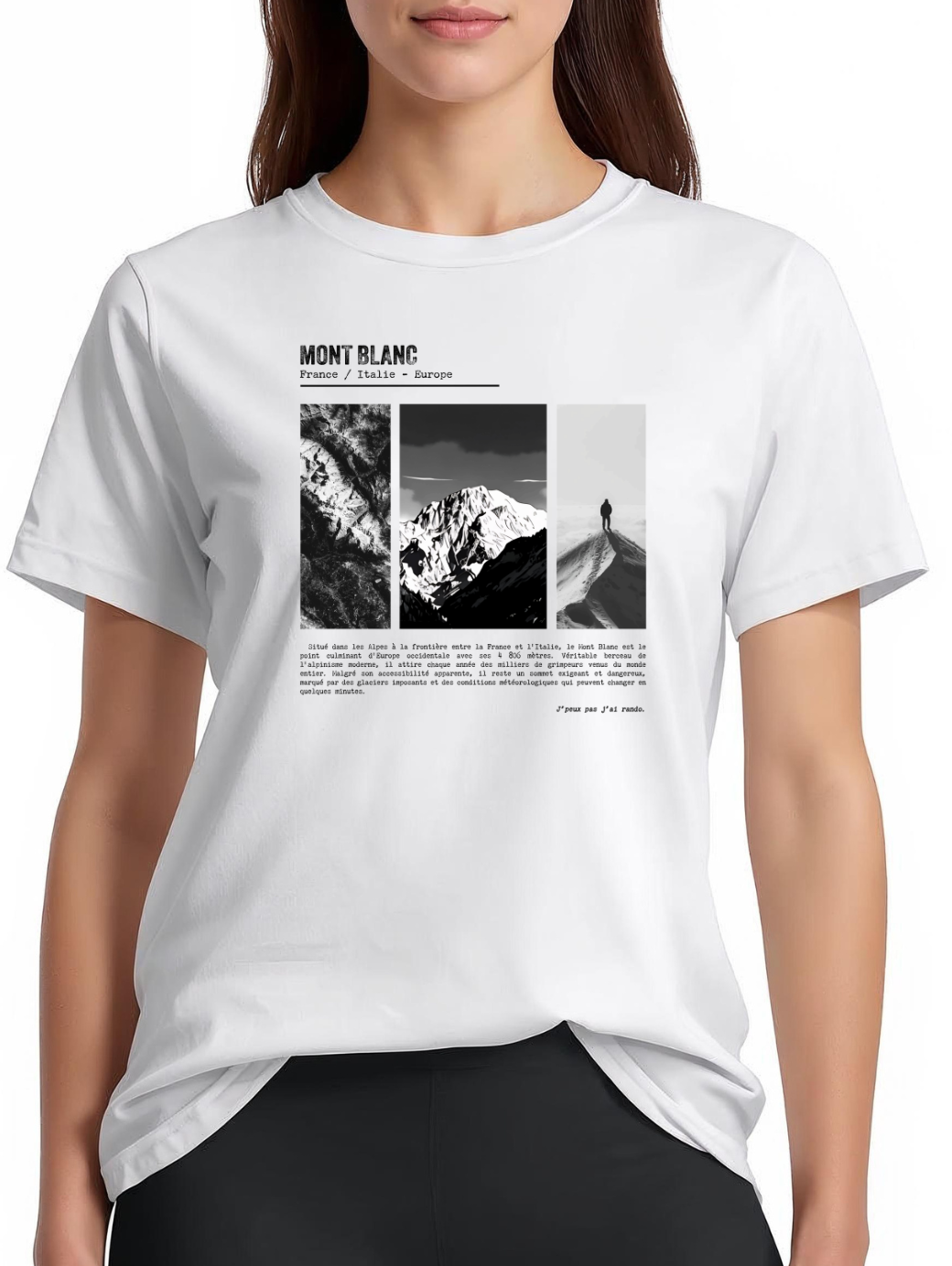 T-Shirt Mont blanc
