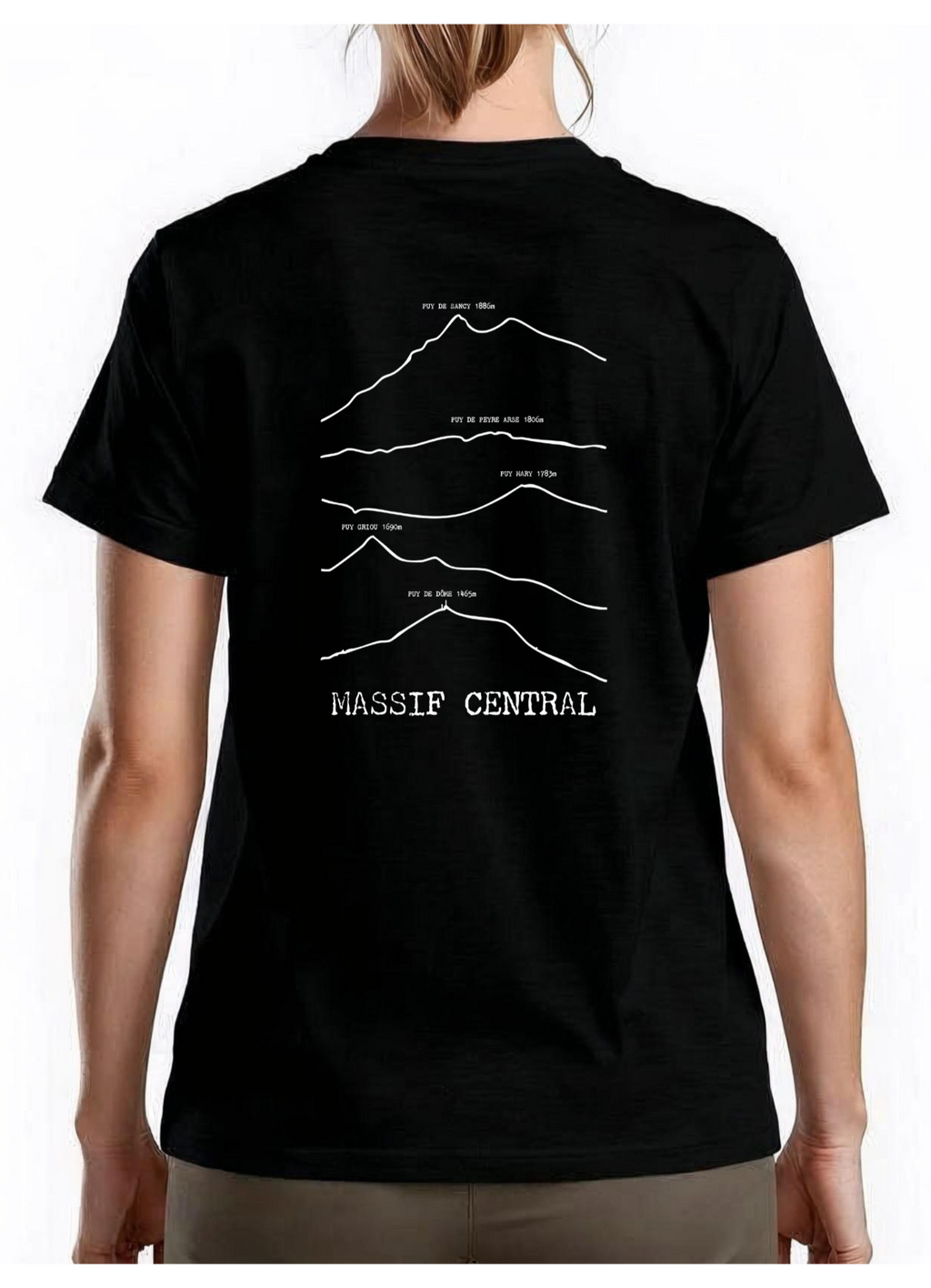 T-Shirt MASSIF CENTRAL Contour